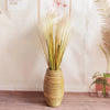 Tall Rattan Floor Vase for Bamboo and Floral Displays