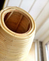 Tall Rattan Floor Vase for Bamboo and Floral Displays