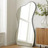 Large Irregular Asymmetrical Mirror for Unique Modern Interiors