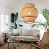 Handwoven Bamboo Pendant Lamp for Modern Living Room Lighting