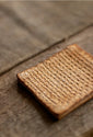 Handmade Cotton Linen Dishcloth for Tea Ceremony and Kitchen Use