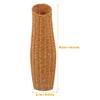 Rattan Floor Vase for Rustic Home and Floral Arrangements