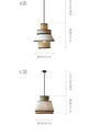 Wabi Sabi Pendant Lamp for Rattan and Cloth Lighting