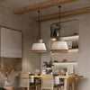 Wabi Sabi Pendant Lamp for Rattan and Cloth Lighting