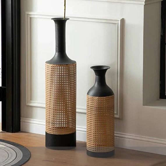 Industrial Floor-standing Vase for Vintage Home Decor