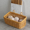 Wall Hanging Storage Basket for Kitchen and Garden Flower Pot Decor