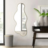 Large Irregular Asymmetrical Mirror for Unique Modern Interiors