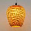 Handwoven Bamboo Pendant Lamp for Modern Living Room Lighting