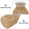 Rustic Wicker Vase for Dried Flower Arrangements