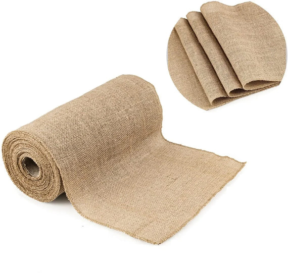 Rustic Jute Table Runner for Weddings and Parties