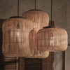 Japanese Rattan Pendant Light for Kitchens and Dining Rooms