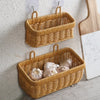 Wall Hanging Storage Basket for Kitchen and Garden Flower Pot Decor