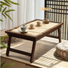 Foldable Tatami Tea Table for Minimalist Relaxation Spaces