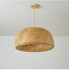 Handwoven Bamboo Pendant Lamp for Modern Living Room Lighting