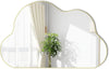 Large Irregular Asymmetrical Mirror for Unique Modern Interiors