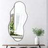 Large Irregular Asymmetrical Mirror for Unique Modern Interiors