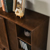 Mid-Century Rattan Sideboard Cabinet for Dining Room and Entryways