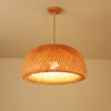 Handwoven Bamboo Pendant Lamp for Modern Living Room Lighting