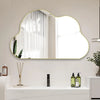 Large Irregular Asymmetrical Mirror for Unique Modern Interiors
