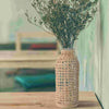 Rustic Wicker Vase for Dried Flower Arrangements