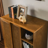 Mid-Century Rattan Sideboard Cabinet for Dining Room and Entryways