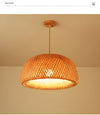 Handwoven Bamboo Pendant Lamp for Modern Living Room Lighting