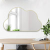 Large Irregular Asymmetrical Mirror for Unique Modern Interiors