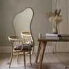Large Irregular Asymmetrical Mirror for Unique Modern Interiors