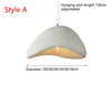 Wabi Sabi Pendant Lights for Modern Living Room and Bedroom Decor