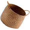 Japanese Style Woven Seagrass Baskets for Storage and Decor