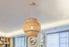 Handwoven Bamboo Pendant Lamp for Modern Living Room Lighting