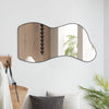 Large Irregular Asymmetrical Mirror for Unique Modern Interiors