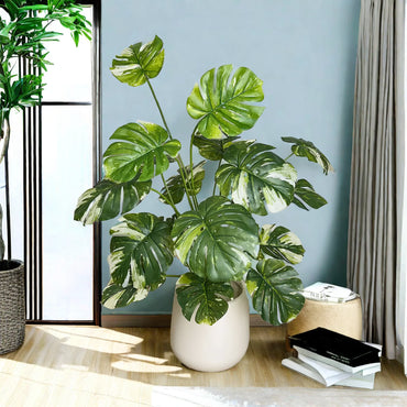 Artificial Monstera Branches for Realistic Greenery Decor