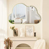 Large Irregular Asymmetrical Mirror for Unique Modern Interiors