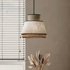 Wabi Sabi Pendant Lamp for Rattan and Cloth Lighting