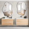 Large Irregular Asymmetrical Mirror for Unique Modern Interiors
