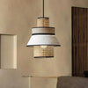 Wabi Sabi Pendant Lamp for Rattan and Cloth Lighting