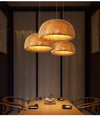 Handwoven Bamboo Pendant Lamp for Modern Living Room Lighting